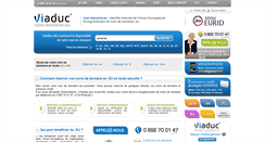 Desktop Screenshot of nom-domaine.eu